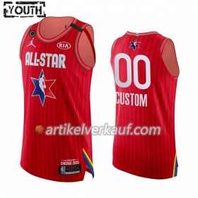 NBA 2020 All-Star Trikot Personalisierung Jordan Brand Kobe Forever Rot Swingman - Kinder